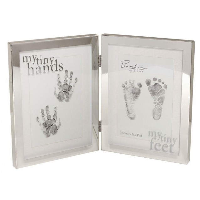 Επάργυρη Κορνίζα My Tiny Hands/Feet