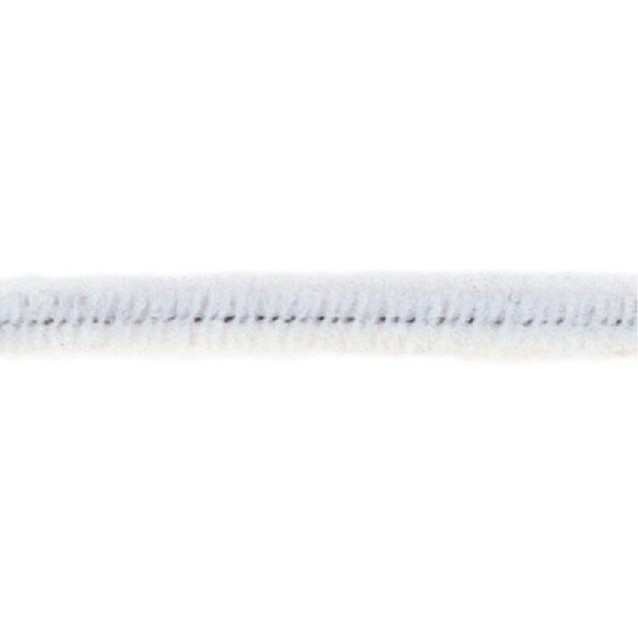 10 Σύρματα Πίπας Φ8mm x 50cm Λευκό