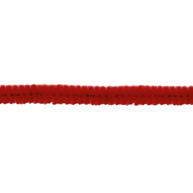 10 Σύρματα Πίπας Φ8mm x 50cm Κόκκινο