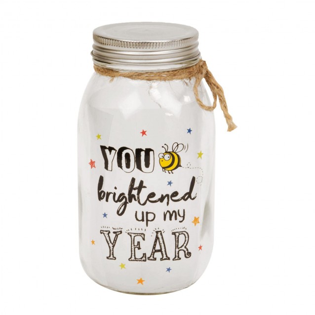 Φωτιζόμενο Βάζο You Brightened Up My Year
