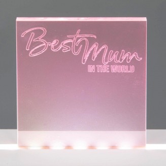 Φωτιζόμενο Διακοσμητικό Best Mum In The World