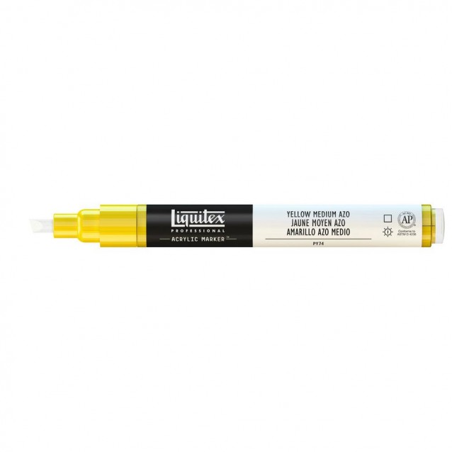 Liquitex Professional Ακρυλικός Μαρκαδόρος 2mm Yellow Medium Azo
