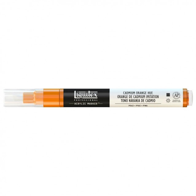 Liquitex Professional Ακρυλικός Μαρκαδόρος 2mm Orange Cadmium Hue