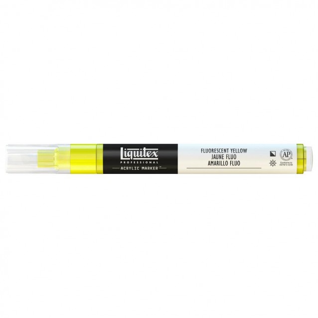 Liquitex Professional Ακρυλικός Μαρκαδόρος 2mm Fluorescent Yellow