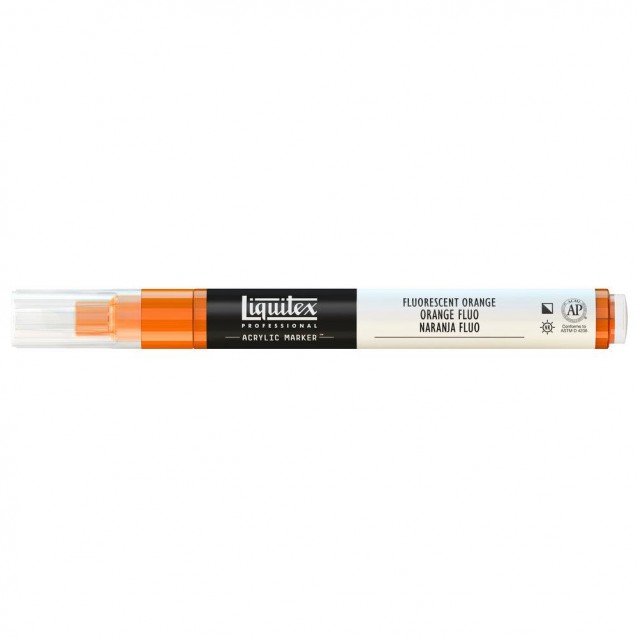 Liquitex Professional Ακρυλικός Μαρκαδόρος 2mm Fluorescent Orange