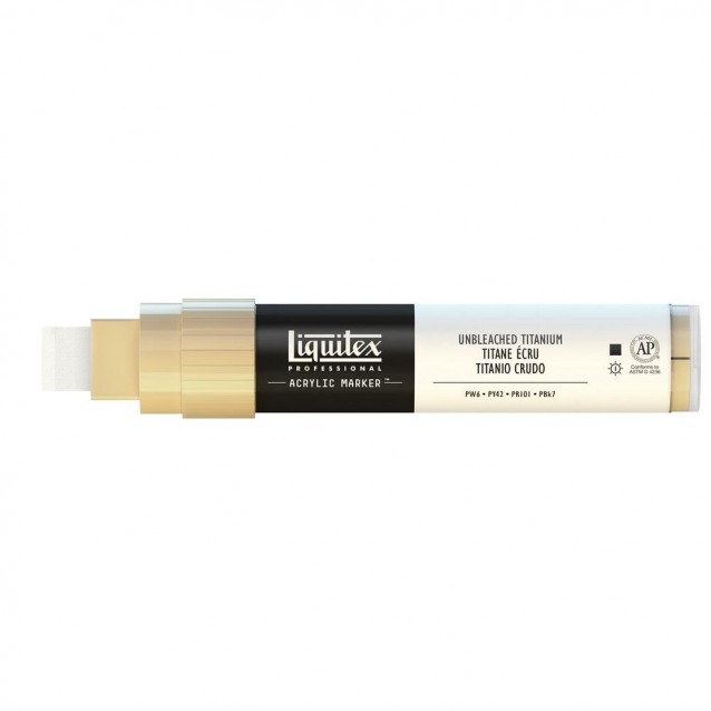 Liquitex Professional Ακρυλικός Μαρκαδόρος 15mm Unbleached Titanium