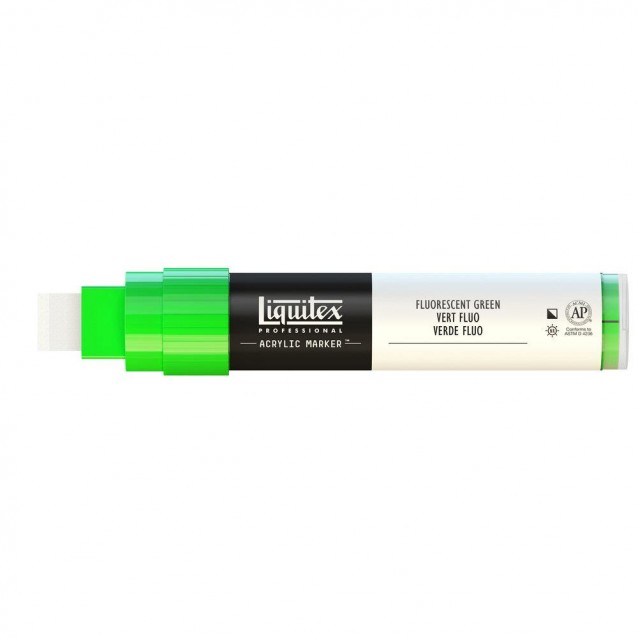 Liquitex Professional Ακρυλικός Μαρκαδόρος 15mm Fluorescent Green