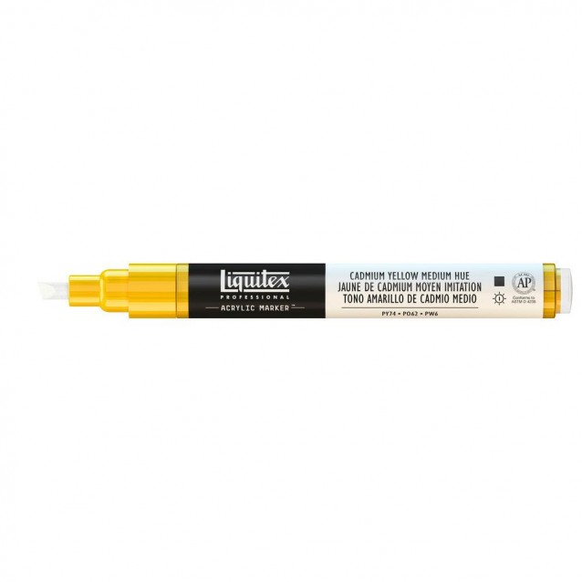 Liquitex Professional Ακρυλικός Μαρκαδόρος 2mm Cadmium Yellow Medium Hue