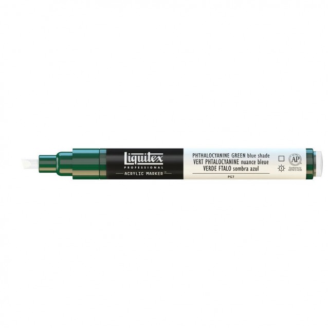Liquitex Professional Ακρυλικός Μαρκαδόρος 2mm Phthalocyanine Green (Blue Shade)