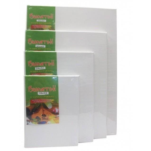 Buonarroti Τελάρο Ζωγραφικής Artist 40x80cm με βαμβακερό καμβά