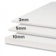 Μακετόχαρτο (Foam Board) 5mm 70x100cm Λευκό Μακετόχαρτο (Foam Board) 5mm 70x100cm Λευκό