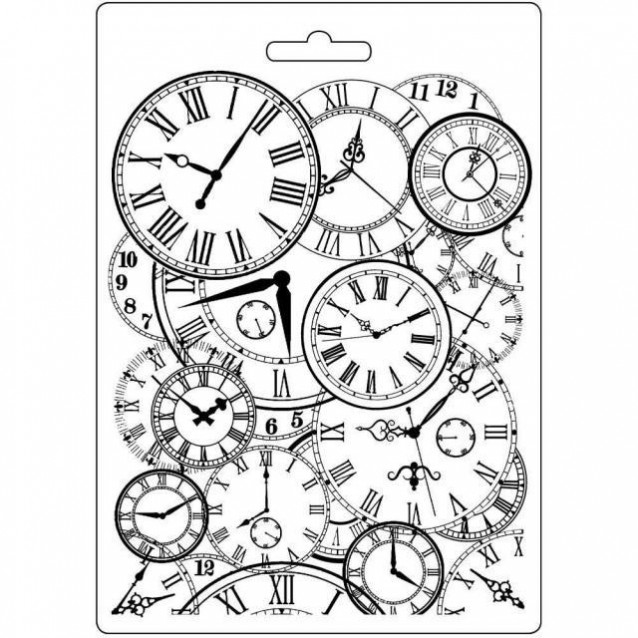 Stamperia Φόρμα Πηλού A5 Clocks