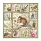 Stamperia 10 Χαρτιά Scrapbooking 30,5x30,5cm Διπλής Όψης Old Forest