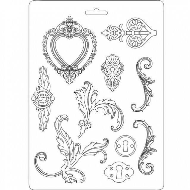 Stamperia Φόρμα Πηλού A5 Volutes