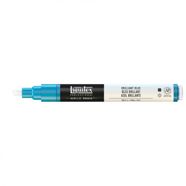 Liquitex Professional Μαρκαδόρος Λεπτός 2mm Blue Brillant Liquitex Professional Μαρκαδόρος Λεπτός 2mm Blue Brillant