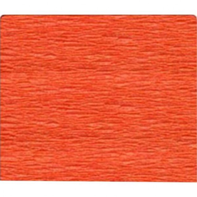 Χαρτί Γκοφρέ (Κρεπ) 50x200cm Πορτοκαλί