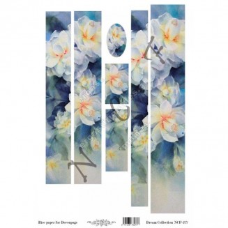 Artistic Design Ριζόχαρτο Decoupage Λαμπάδας 30x40cm NCF-277