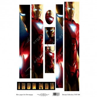 Artistic Design Ριζόχαρτο Decoupage Λαμπάδας 30x40cm NCF-536