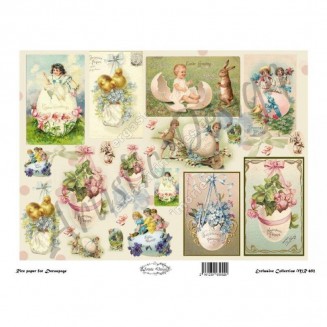 Artistic Design Ριζόχαρτο Decoupage Πασχαλινό 30x40cm MR-692