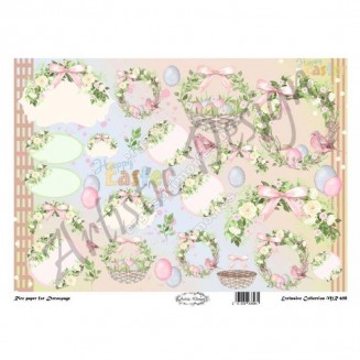 Artistic Design Ριζόχαρτο Decoupage Πασχαλινό 30x40cm MR-698