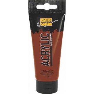 Solo Goya 100ml Acrylic Dark Brown