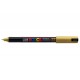 Posca Μαρκαδόρος PC-1MR Λεπτός 0,7mm Χρυσό