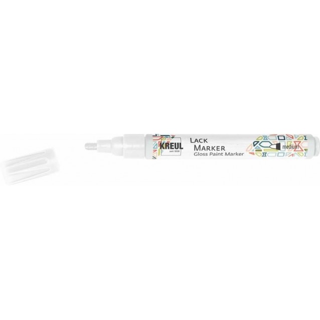 Kreul Paint Marker Medium White Kreul Paint Marker Medium White