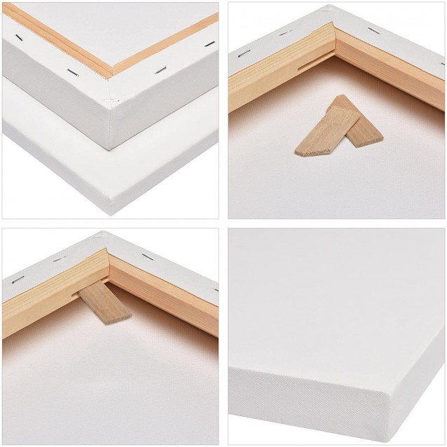 Buonarroti Χονδρό Τελάρο Ζωγραφικής (Box) 80x100cm με βαμβακερό καμβά FSC