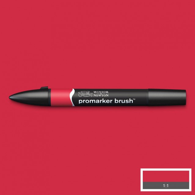 Winsor & Newton Μαρκαδόρος Promarker Brush R665 Berry Red