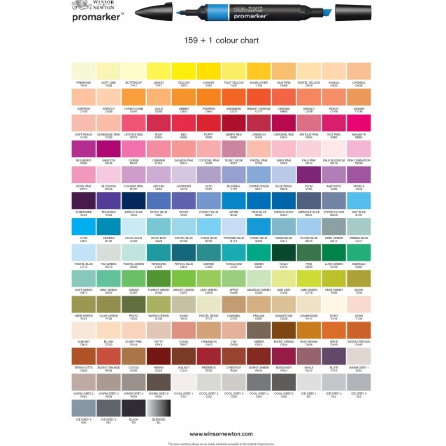 Winsor & Newton Μαρκαδόρος Promarker WG2 Warm Grey 2