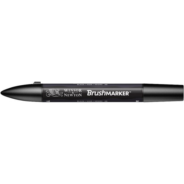 Winsor & Newton Μαρκαδόρος Promarker Brush XB Black