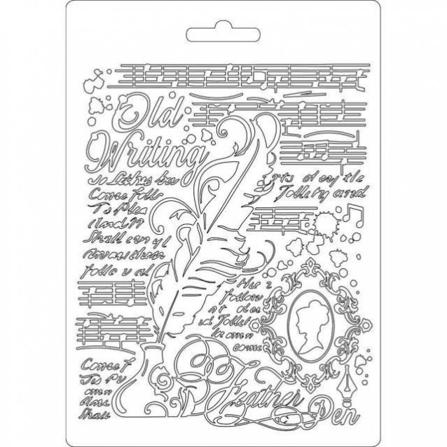 Stamperia Φόρμα Πηλού A5 Feather