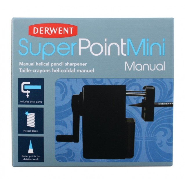 Derwent Ξύστρα με Μανιβέλα Superpoint Mini