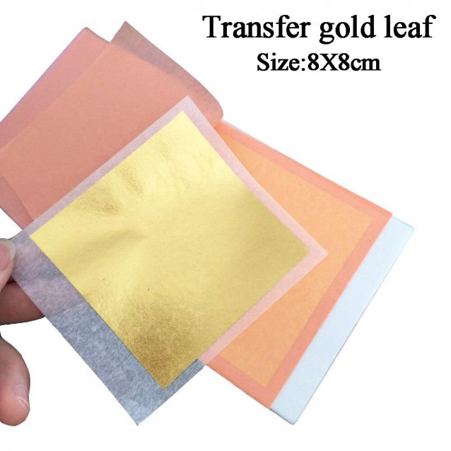 25 Φύλλα Χρυσού Imitation 14x14 cm , Kόλλητό 25 Φύλλα Χρυσού Imitation 14x14 cm , Kόλλητό