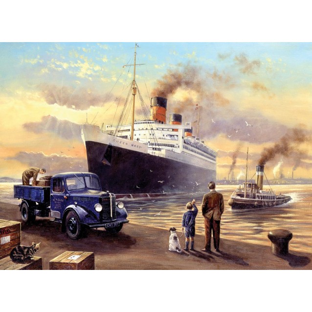 Royal & Langnickel Ζωγραφική με Νούμερα 30x40cm Υπερωκεάνειο Queen Mary