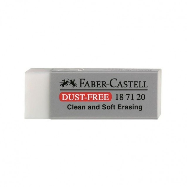 Faber Castell Γόμα Λευκή Dust Free