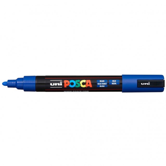 Posca Μαρκαδόρος PC-5M Μεσαίος 1,8-2,5mm Μπλε Posca Μαρκαδόρος PC-5M Μεσαίος 1,8-2,5mm Μπλε