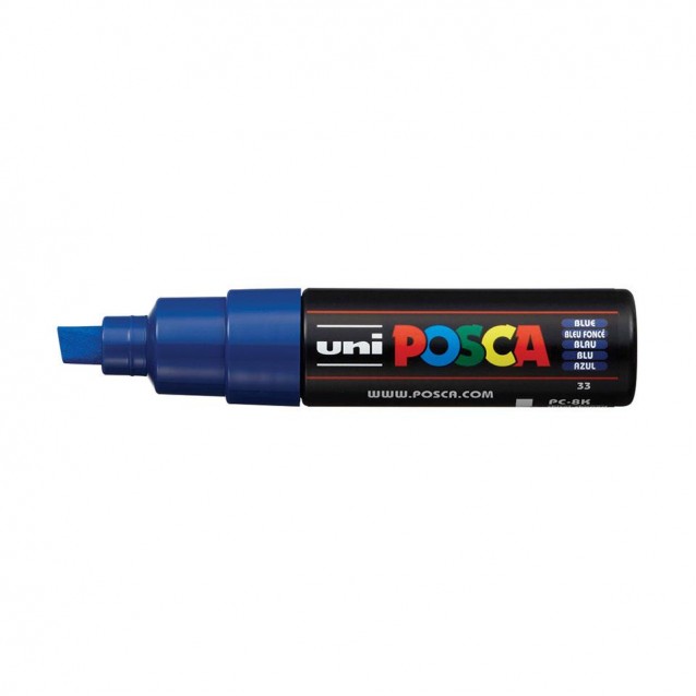 Posca Μαρκαδόρος PC-8K Χονδρός 8mm Μπλε