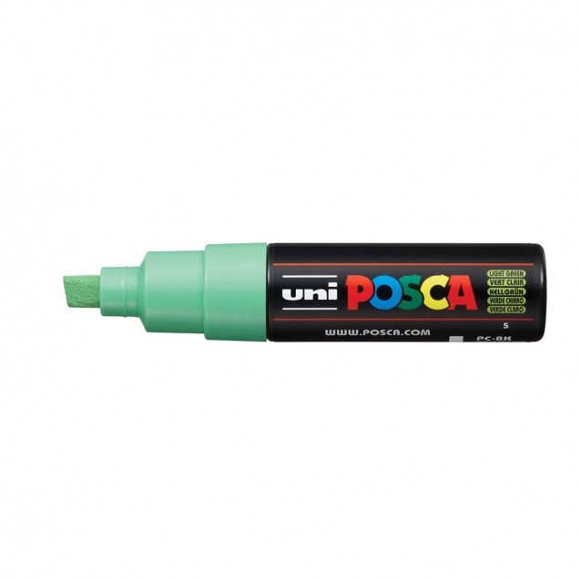 Posca Μαρκαδόρος PC-8K Χονδρός 8mm Πράσινο Ανοιχτό