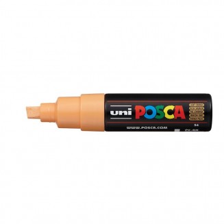 Posca Μαρκαδόρος PC-8K Χονδρός 8mm Πορτοκαλί Ανοιχτό