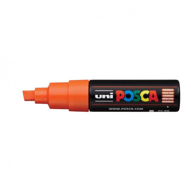 Posca Μαρκαδόρος PC-8K Χονδρός 8mm Πορτοκαλί