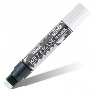 Pentel Jumbo Μαρκαδόρος Κιμωλίας Λευκό