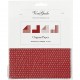 50 Χαρτιά Origami 15x15 cm, 80gr Red & White
