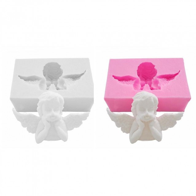 Craftistico Καλούπι Σιλικόνης 10,8x6,5x3,6cm Αγγελάκι