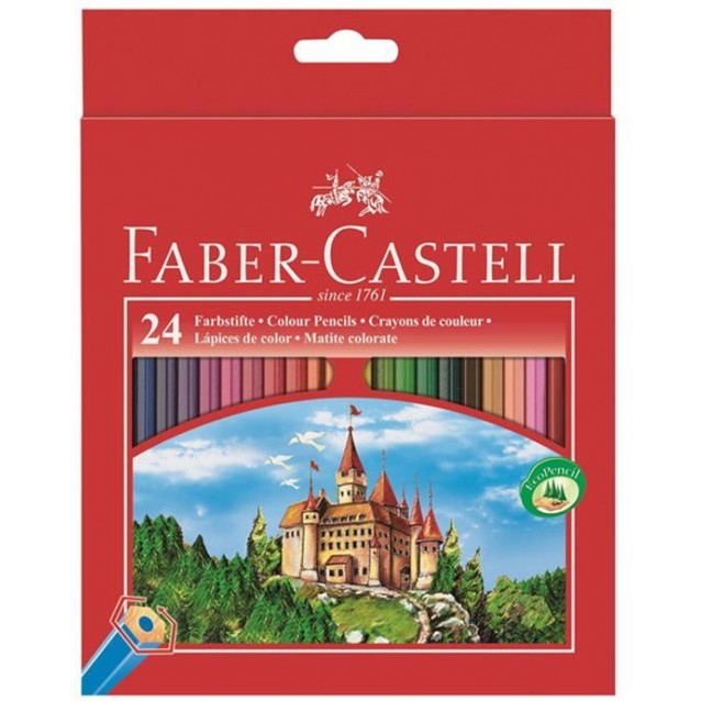 Faber Castell 24 Ξυλομπογιές