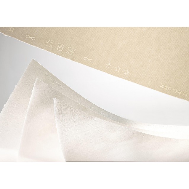 Arches Χαρτί Ingres MBM 130gr 50x65cm Λευκό