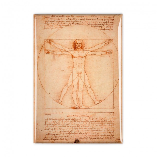 Μαγνητάκι Ψυγείου 8x5,5cm Da Vinci 