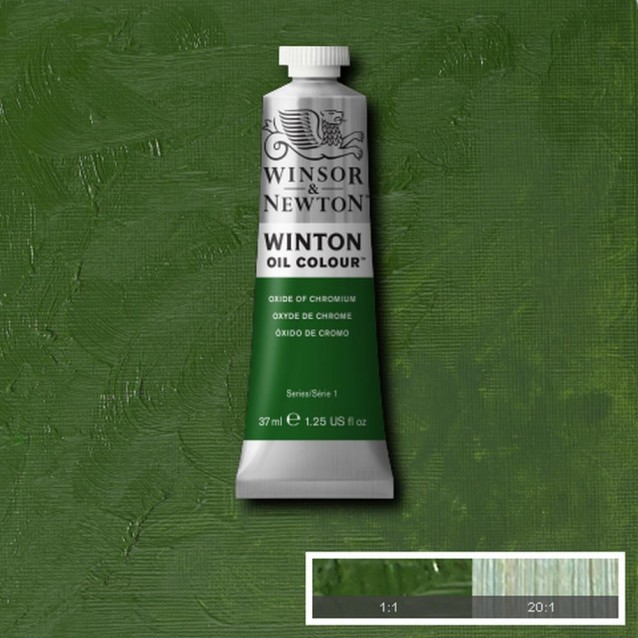 Winsor & Newton 37ml Winton Oil Oxide Chrome