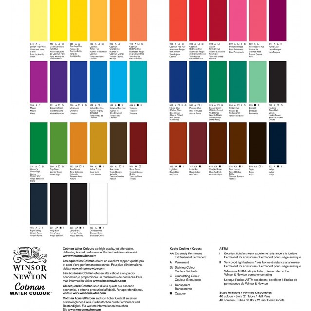 Winsor & Newton Half Pan Ακουαρέλας Cotman 554 Raw Umber Series 1