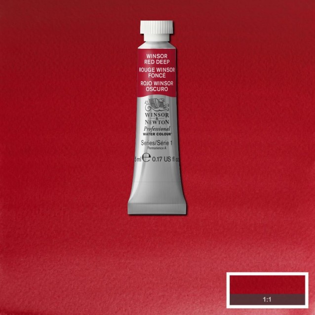 Winsor & Newton 5ml Professional Ακουαρέλα 004 Alizarin Crimson Series 1